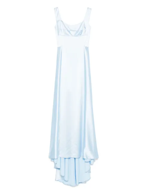 Atu Body Couture satin maxi dress Blue AT23265