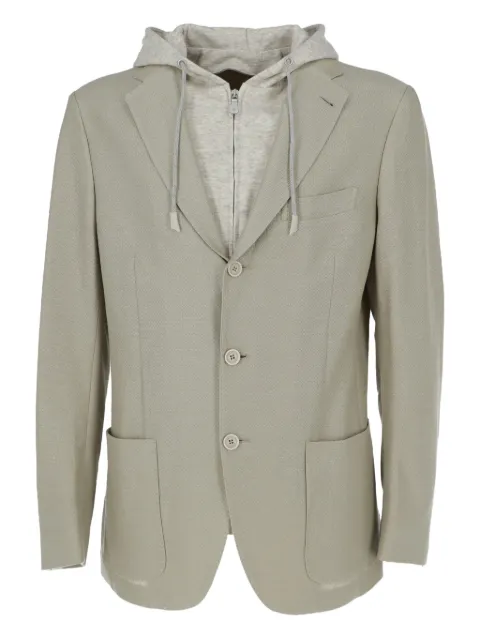 Eleventy hooded jacket Grey K70GIAK07TES0K245