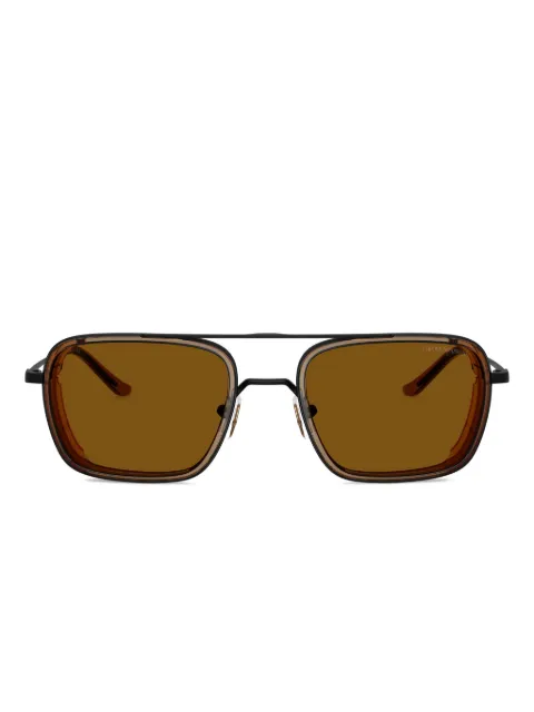 Emporio Armani pilot-frame sunglasses Brown EA2162