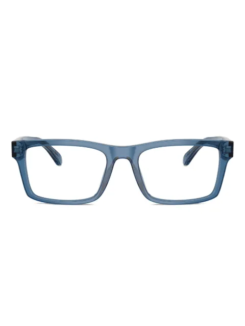 Emporio Armani square-frame glasses Blue EA3254