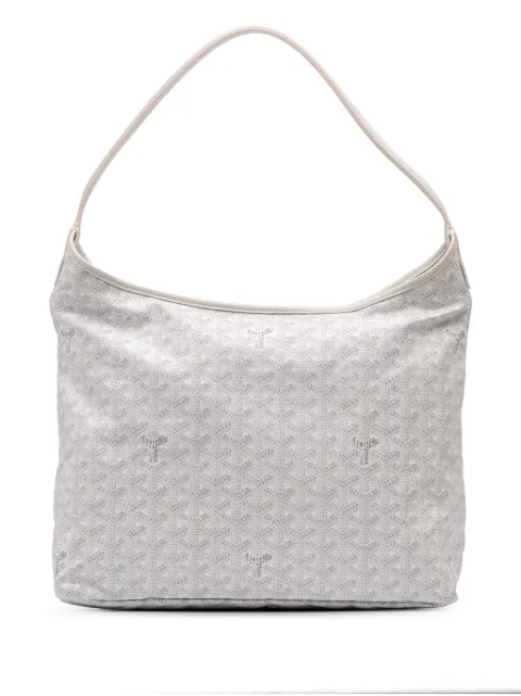 Goyard Pre-Owned 2023 Goyardine Boheme Hobo shoulder bag White L7H31PC5QBK2UPYH