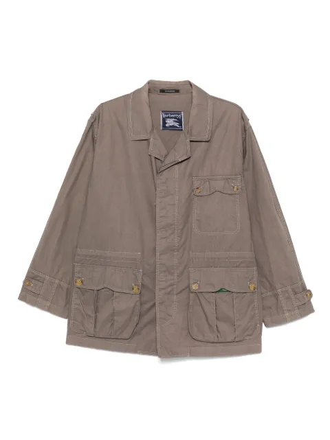Burberry Pre-Owned 1990s cotton jacket Grey BU290ME