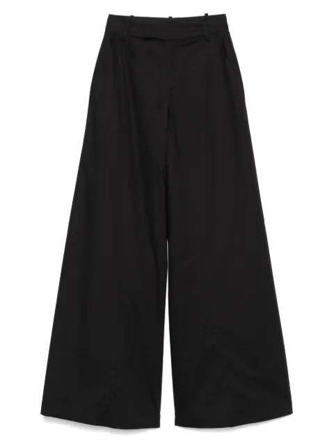 Federica Tosi poplin trousers Black 40811400