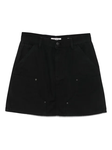 Carhartt WIP patch-pocket mini skirt Black I034836