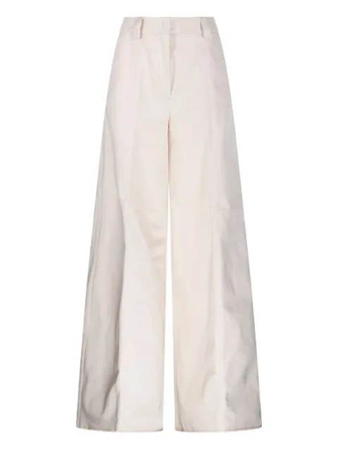 THELATEST cotton trousers White TLW03101T0199ABTP
