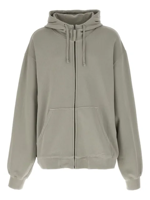 Maison Margiela numbers-print hoodie Grey S50HG0049M25017801