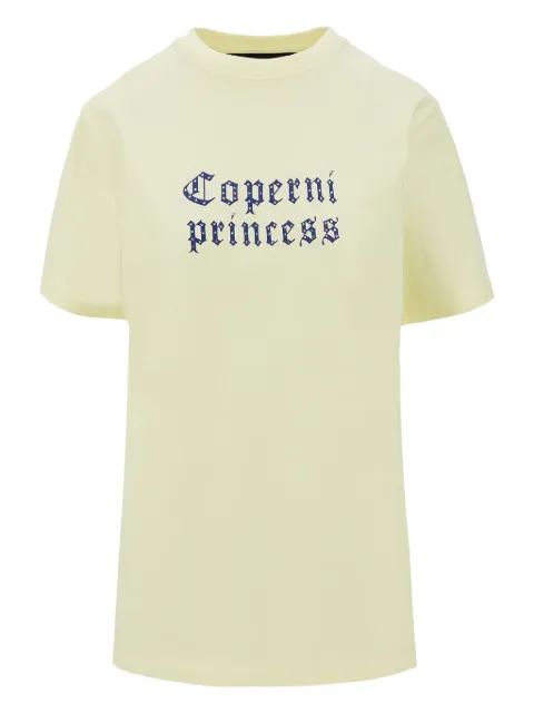 Coperni x Disney Princess T-shirt Yellow DJS03CRF5017