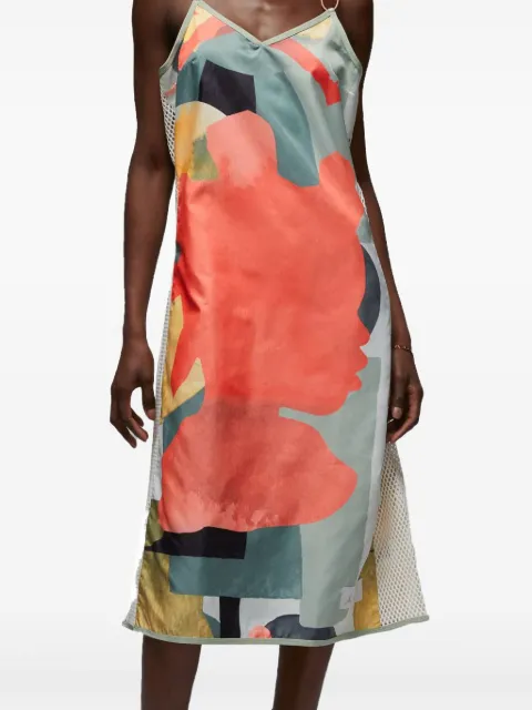 Jordan x Bephies Beauty Supply "Orange" slip dress Orange DR1897