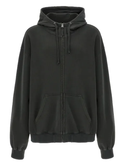 Maison Margiela numbers-print hoodie Grey S50HG0049M25017969