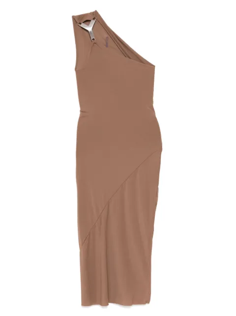 Rick Owens Lilies Hydra dress Brown LI02D5534CVI