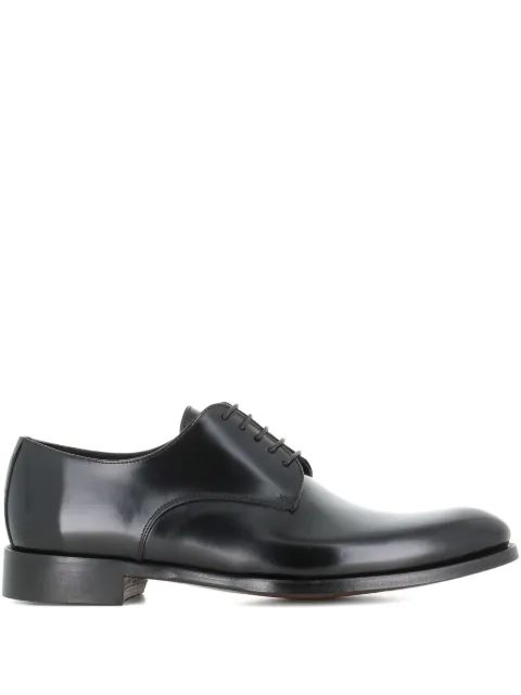 Tassinari leather derby shoes Black OT5216