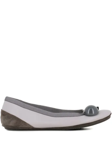 Dove Nuotano Gli Squali Becky ballerina shoes Grey BECKY