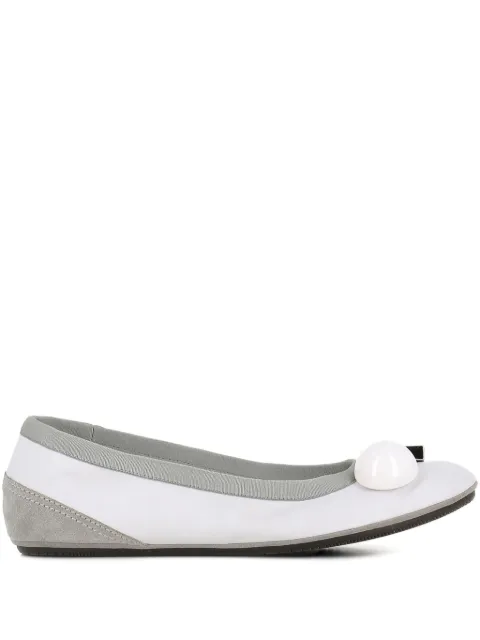 Dove Nuotano Gli Squali Becky ballerina shoes White BECKY