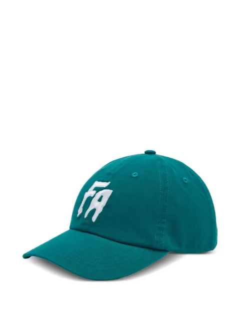 Fucking Awesome logo-embroidered curved-peak baseball cap Green FA1885