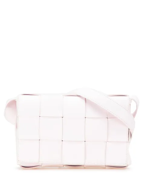 Bottega Veneta Pre-Owned 2012-2024 Nappa Intrecciato Cassette crossbody bag Pink TK0FE7037EJIYQIM