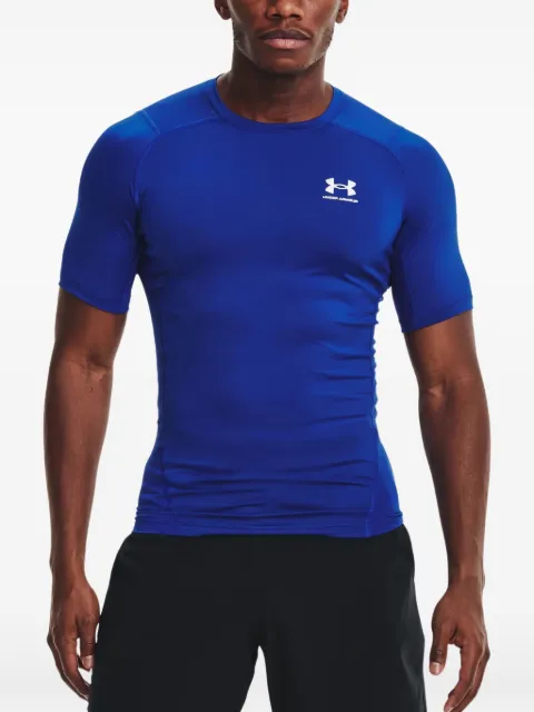 Under Armour logo-print T-shirt Blue 1361518