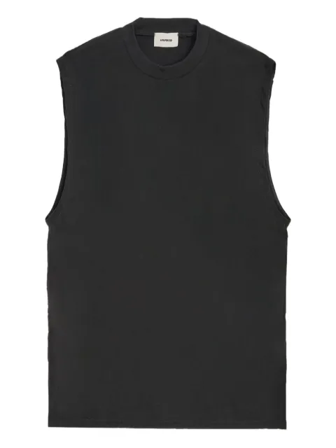 A Paper Kid logo-print tank top Black S5PKWOTA246