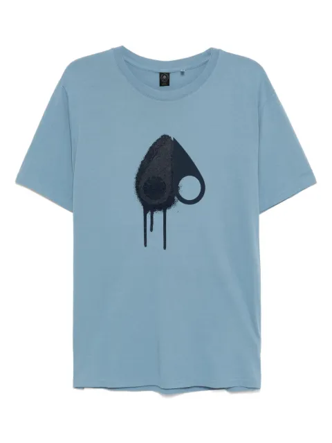 Moose Knuckles graphic-printed T-shirt Blue M15MT717