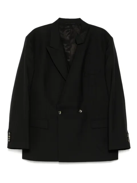 marina yee double-breasted blazer Black BACKJACK