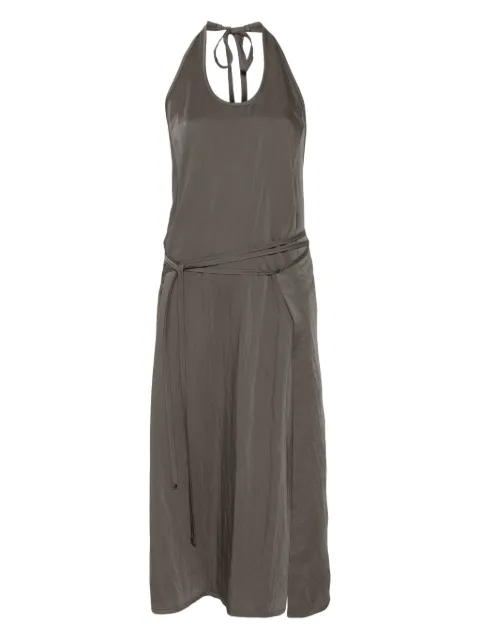 LEMAIRE Apron midi dress Grey DR1108LF1388BR482