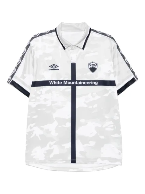 White Mountaineering x Umbro Uniform polo shirt Grey WM2571520
