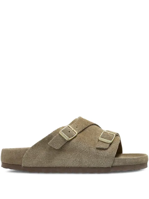 Birkenstock Zurich two-buckle slide sandals Neutrals 1015578