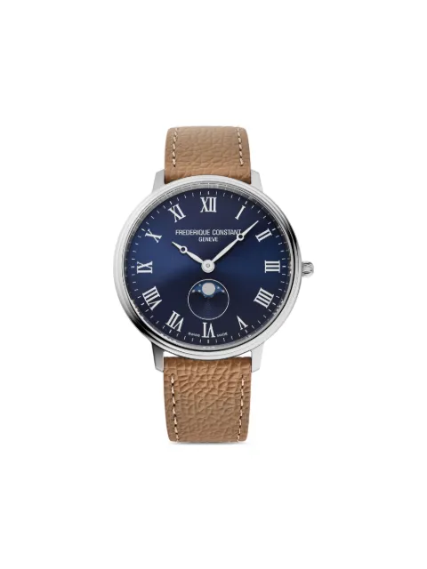 Frederique Constant Classics Moonphase 39mm Blue FC206RN3S6