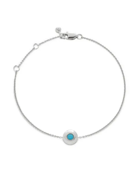 Monica Vinader December Turquoise Birthstone bracelet Silver SSBLBSNLTUQ