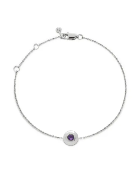 Monica Vinader February Birthstone bracelet Silver SSBLBSNLAME