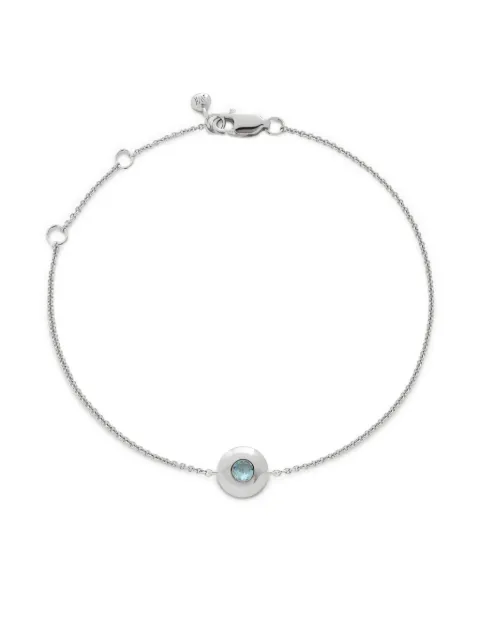 Monica Vinader March Birthstone bracelet Silver SSBLBSNLCAM