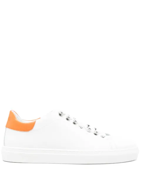 Moschino leather sneakers White MB15012G0MGAA