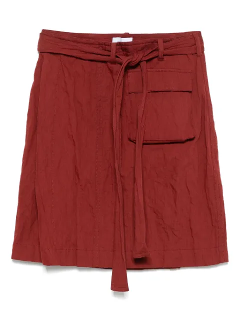 Ferragamo wrap mini skirt Red 782557