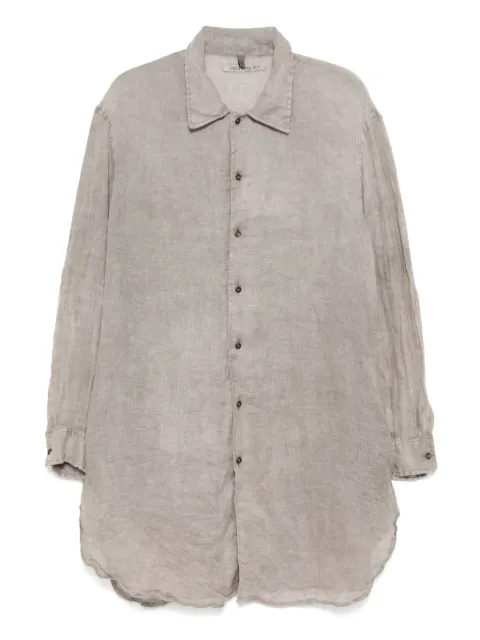 CHIAHUNG SU long-sleeve shirt Grey SS25MS22HWLN