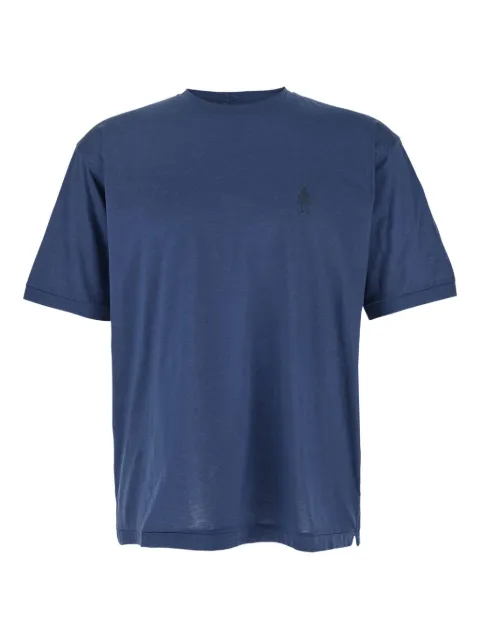 C.P. Company logo-print T-shirt Blue 18CMTS256A110302W