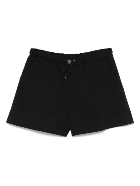 MOSCHINO JEANS logo-patch shorts Black A03043224