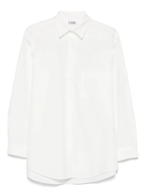 LIDO poplin shirt White OVERSIZEDSHIRT