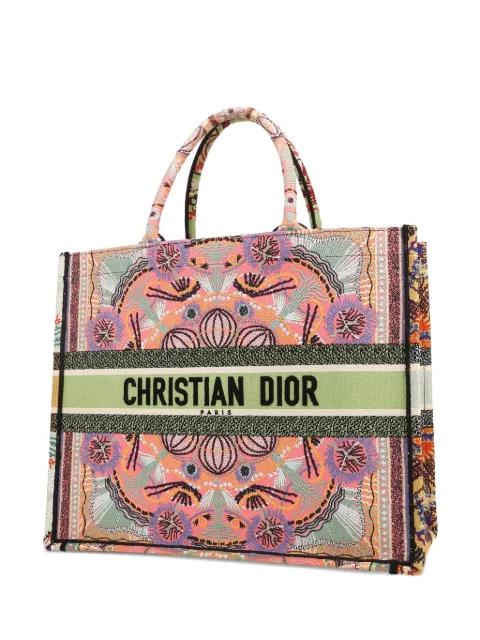 Christian Dior Pre-Owned large Book tote bag Green 418011