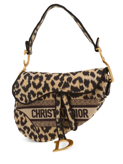 Christian Dior Pre-Owned Saddle shoulder bag Neutrals 416633