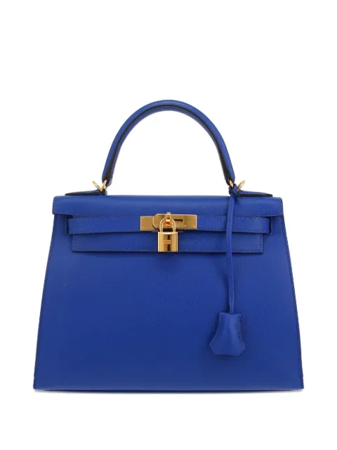 Hermès Pre-Owned Kelly 28 handbag Blue 415814
