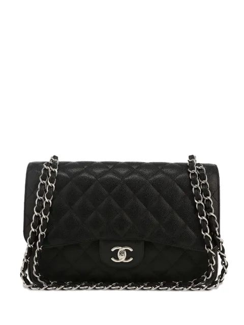 CHANEL Pre-Owned Timeless Jumbo shoulder bag Black 412732