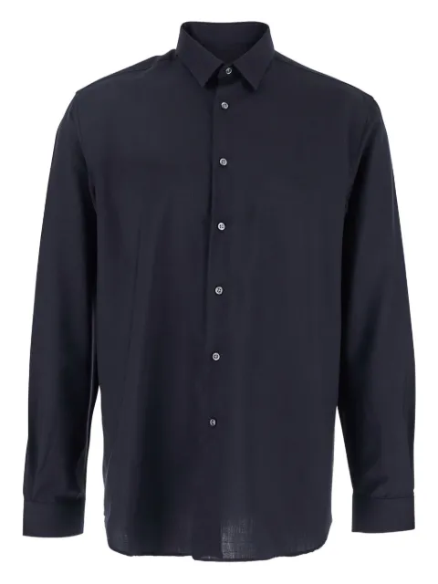 Low Brand mini-logo tag shirt Blue L1CSS26595