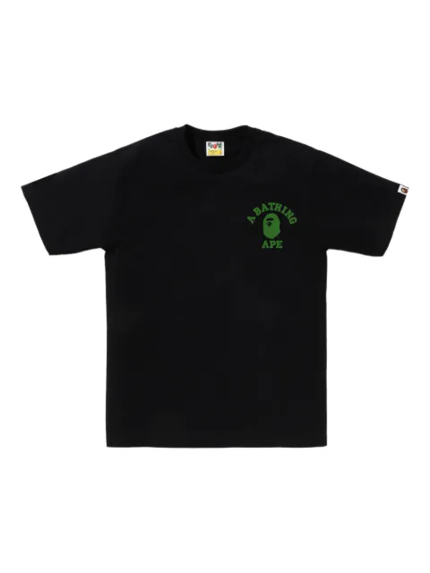 A BATHING APE® graphic-print T-shirt Black 001TEL301010M