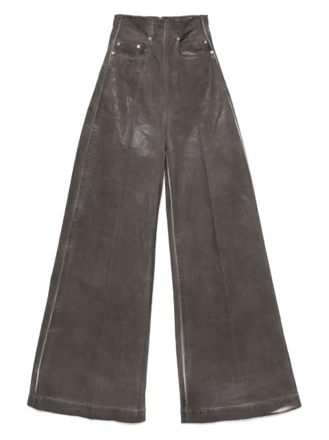Rick Owens DRKSHDW Dirt Cooper trousers Brown LDS01E3303SCF