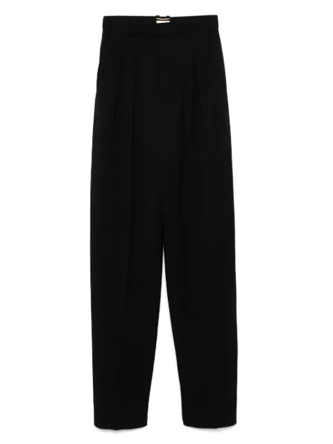 Saint Laurent pleated trousers Black 824389Y7E63