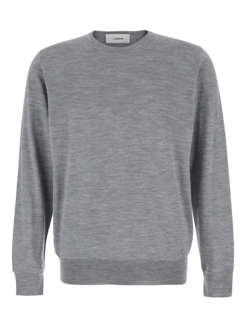 Lardini knitted crew-neck jumper Grey ESLMML411ES64035