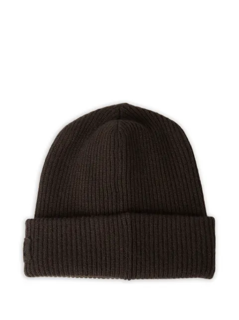 Meta Campania Collective knitted logo-patch beanie Brown SMB001WSWS004330