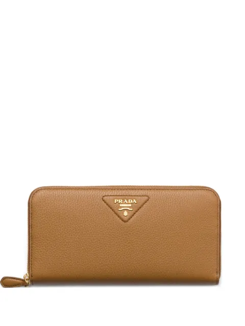 Prada large zip-around wallet Brown 1ML5062BBE