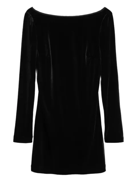 Ciao Lucia Genevieve velvet off-shoulder dress Black 50555324BLK