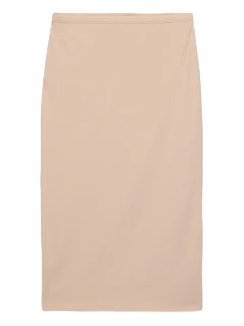 Prada stretch slip mini skirt Neutrals SG6171SOOO17CP