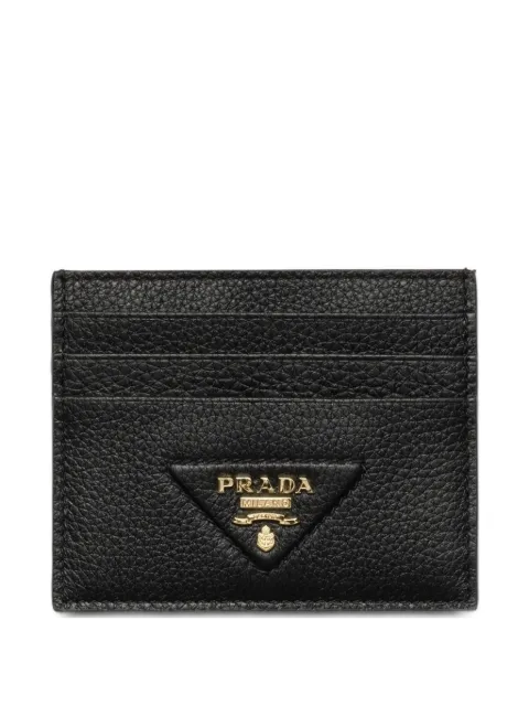 Prada textured cardholder Black 1MC0252BBE